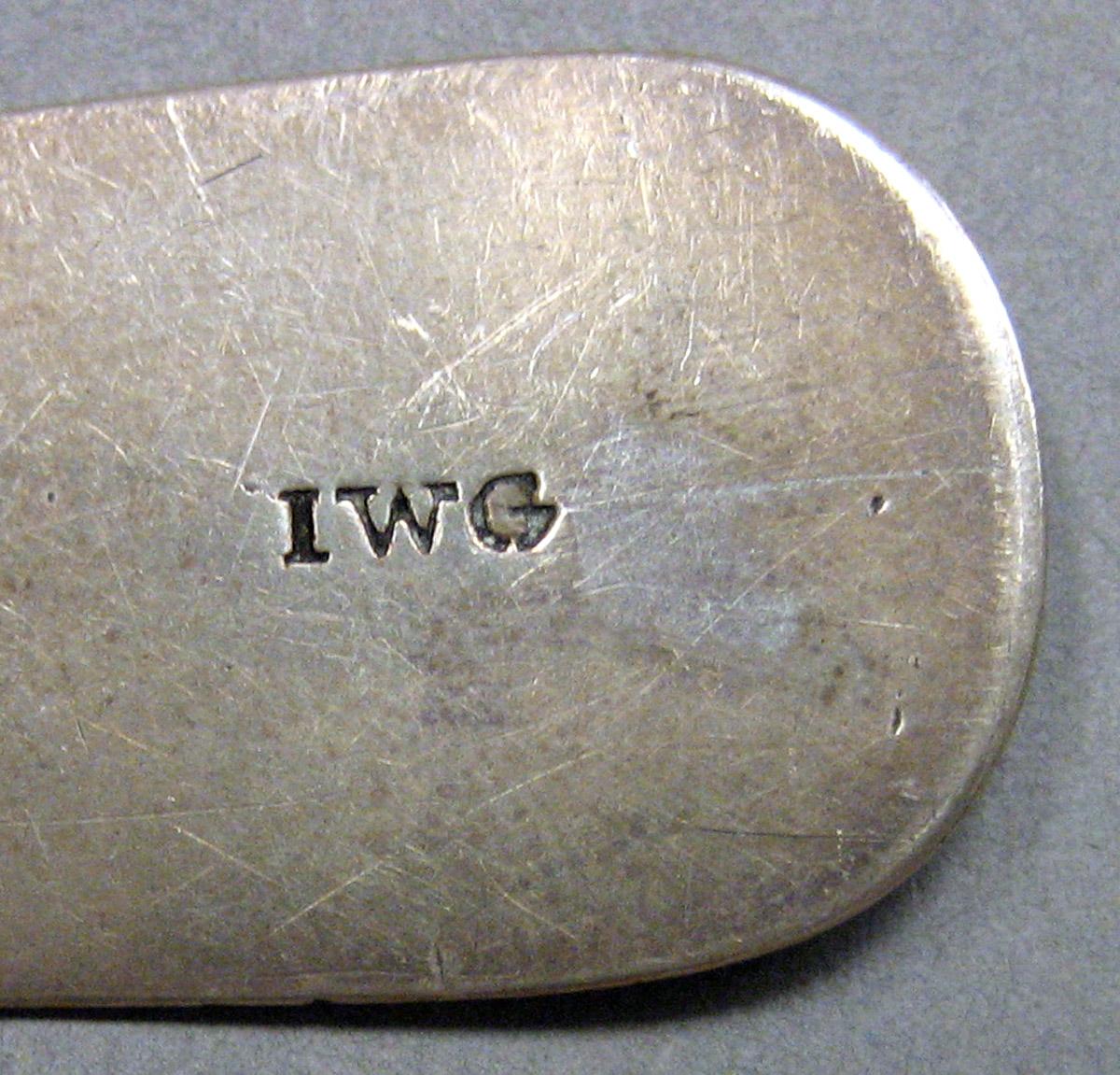 1964.0179 Silver Spoon mark