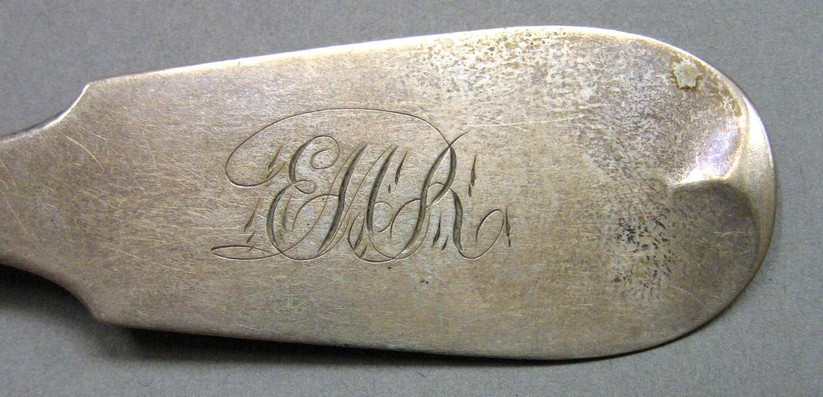 1964.0182 Silver Spoon engraving