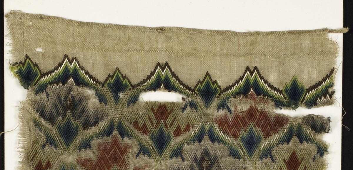 1964.0523 Needlework Picture, Detail