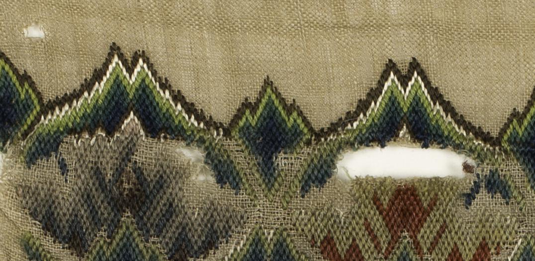 1964.0523 Needlework Picture, Detail 5