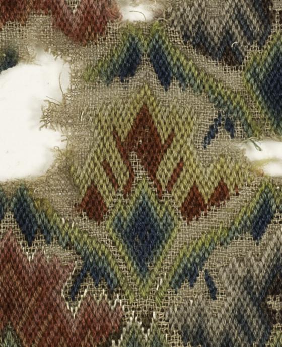 1964.0523 Needlework Picture, Detail 6