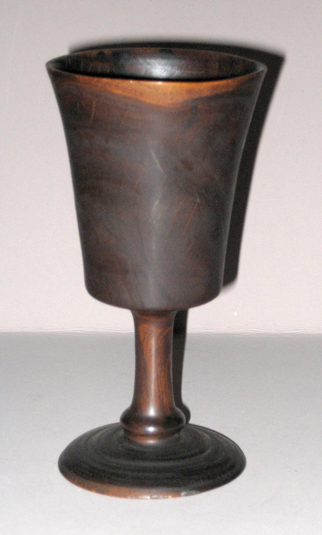 1964.0533 Wood goblet
