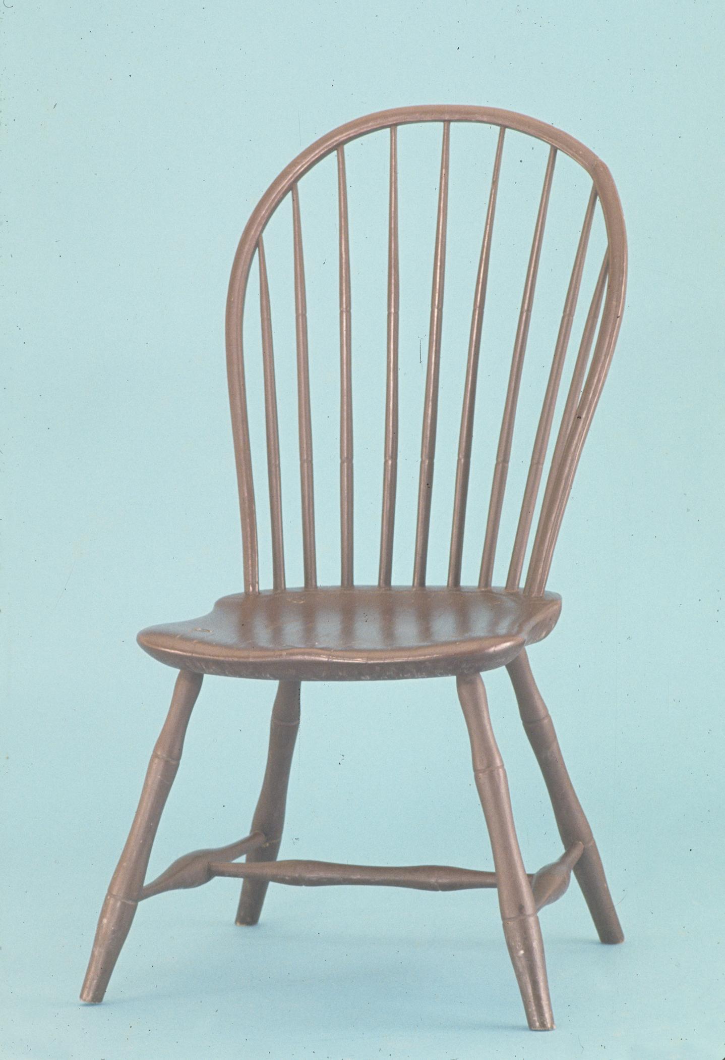 1964.0541, Chaiir, Windsor side chair, view 1