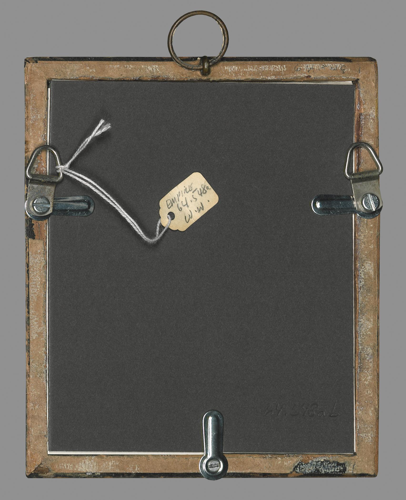 1964.0548 B Frame, view 3, reverse