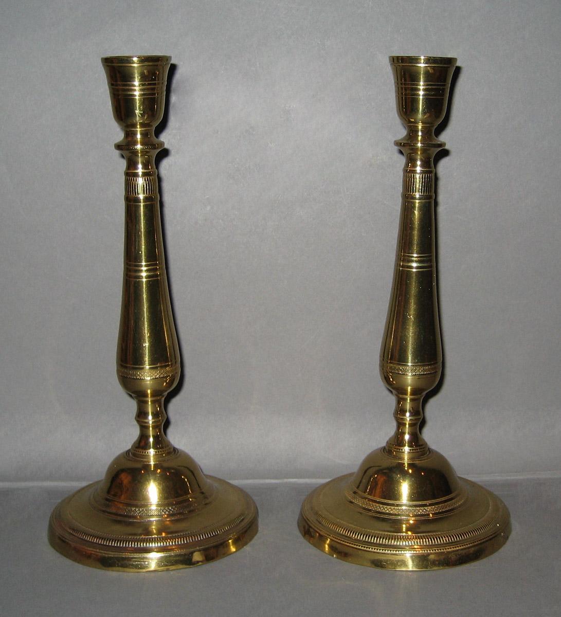 1964.0557.001 and .002 A, B Candlesticks