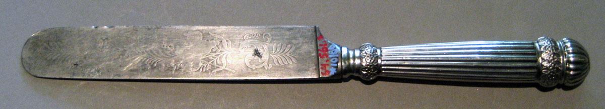 1964.0561.002 Silver Knife underside