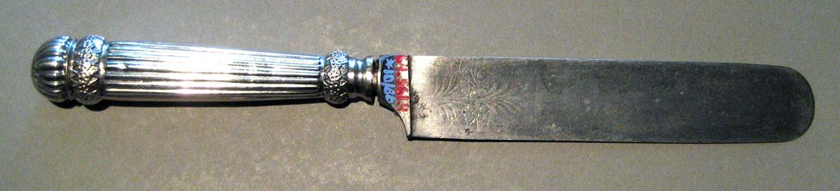 1964.0561.004 Silver Knife underside