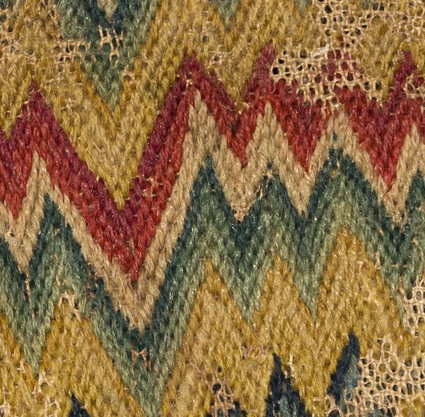1955.0583 Pocketbook, Pattern Detail