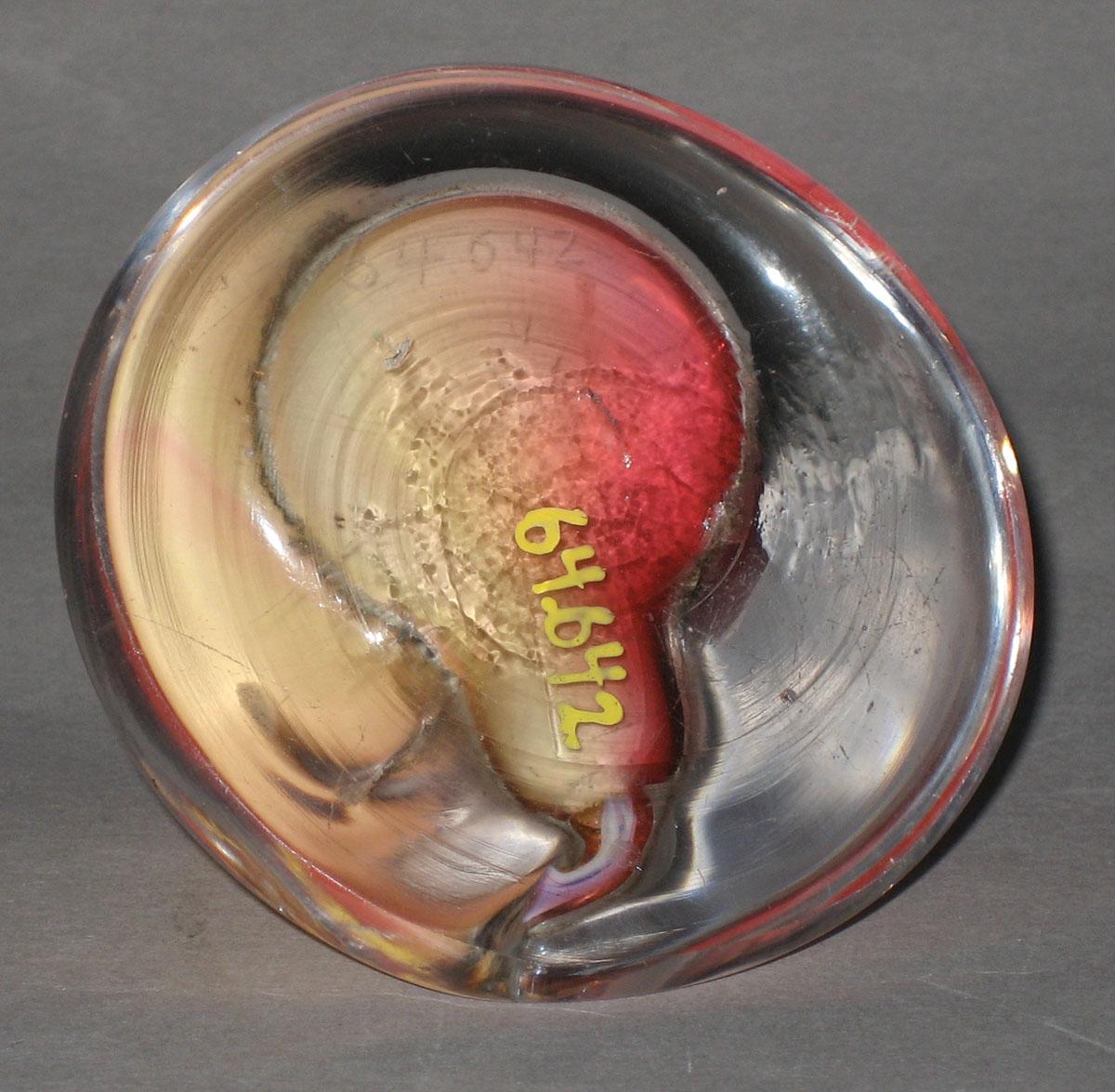 1964.0642 Paperweight (bottom)