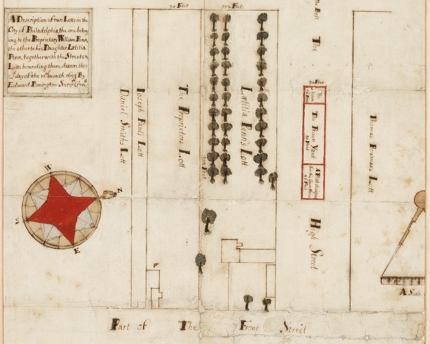 1964.0711 A Drawing, detail 2