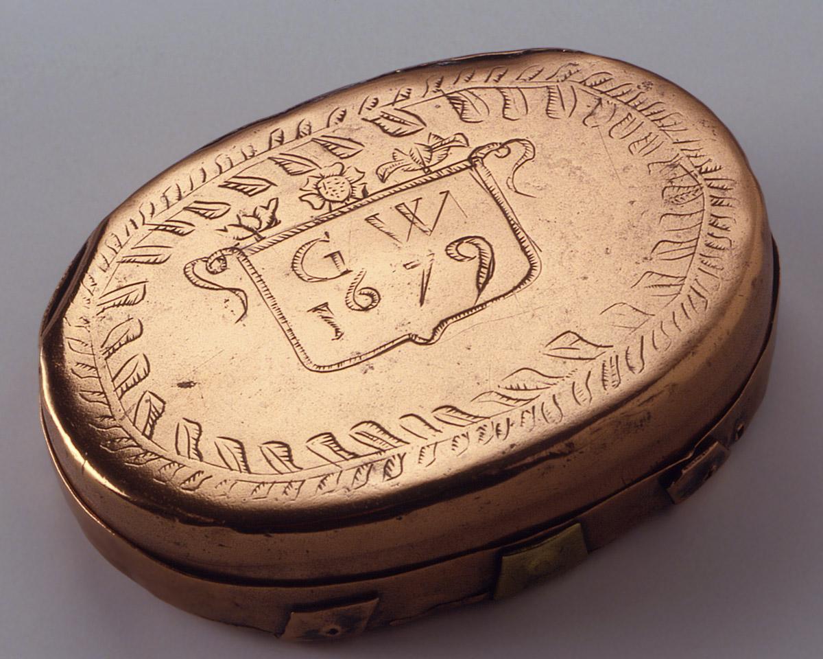 1964.0717 A, B Box, Tobacco Box
