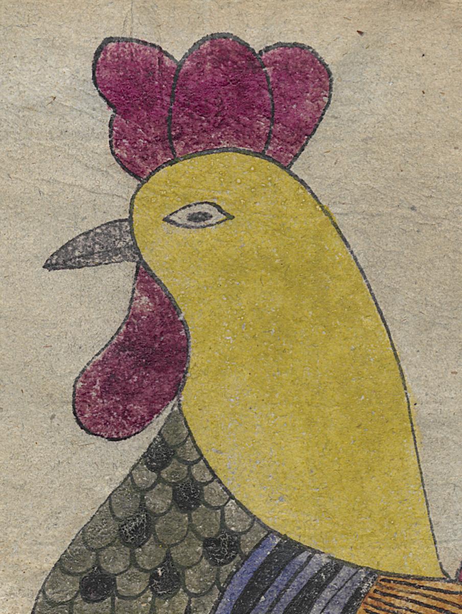 1955.0596 Drawing, Detail 2
