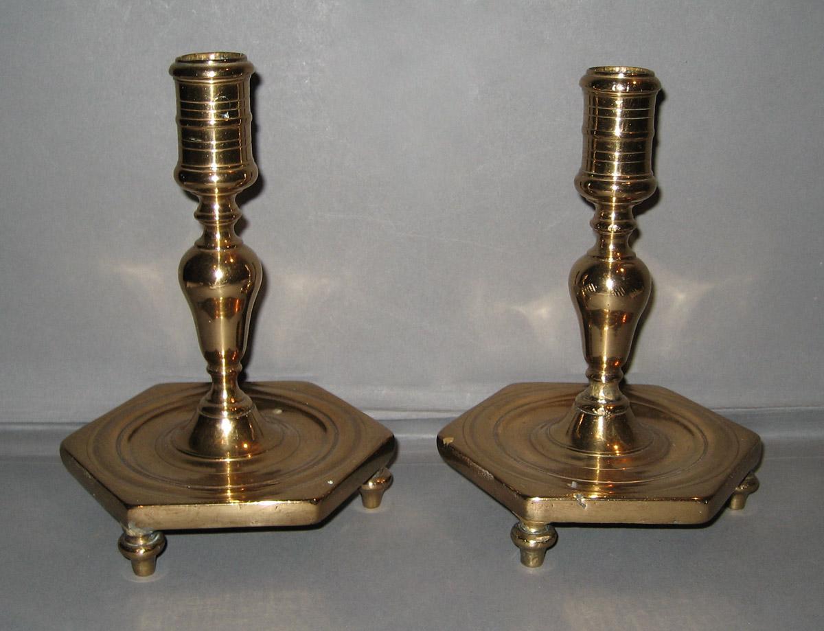 1964.0746.001 and .002 Candlesticks