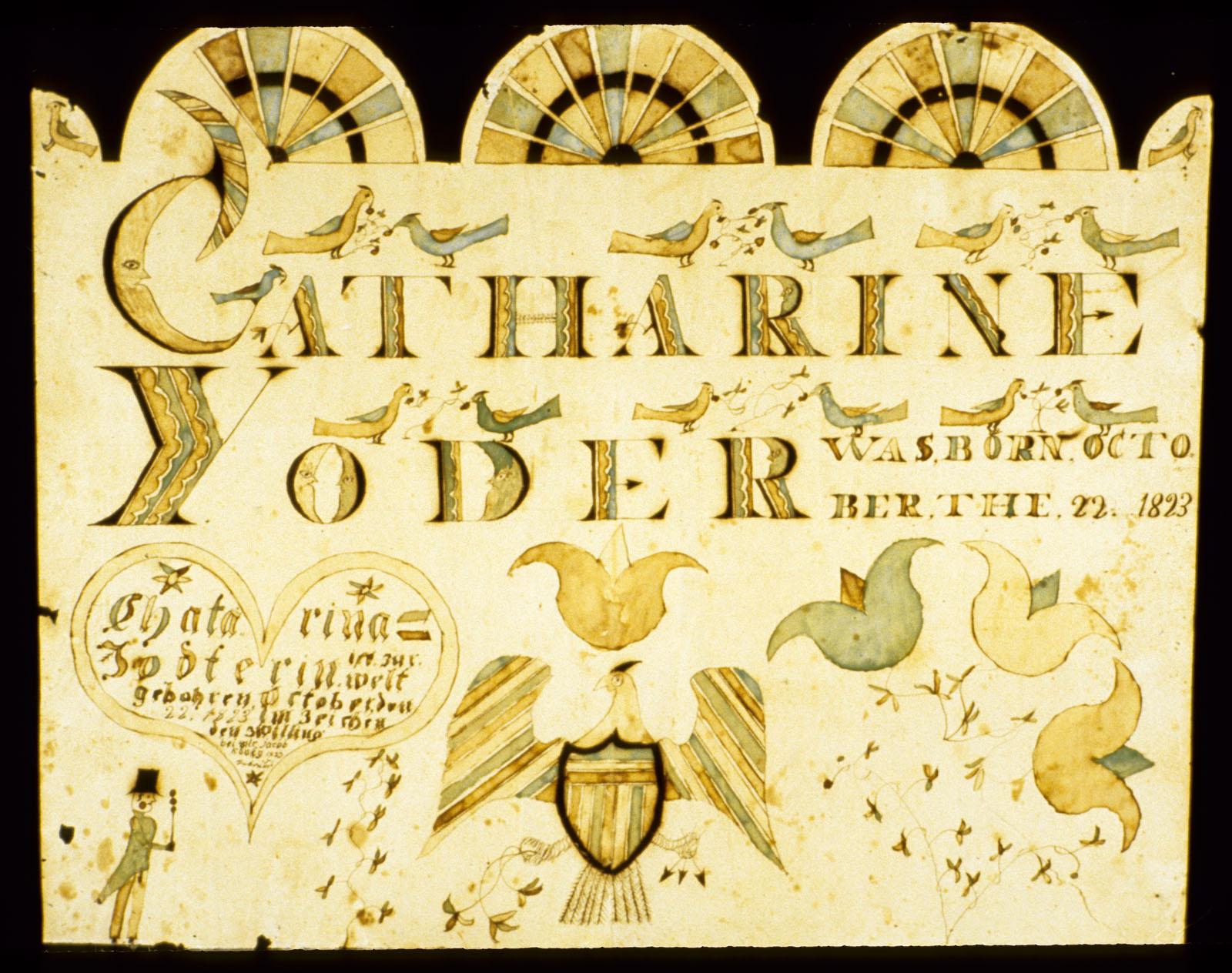 1955.0599 A Fraktur