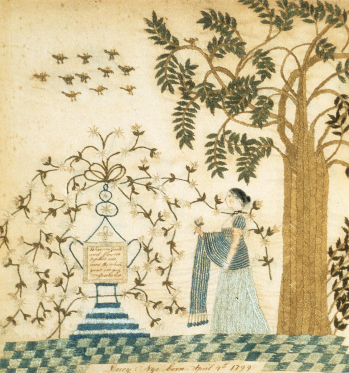 1964.0775 A Silkwork Picture