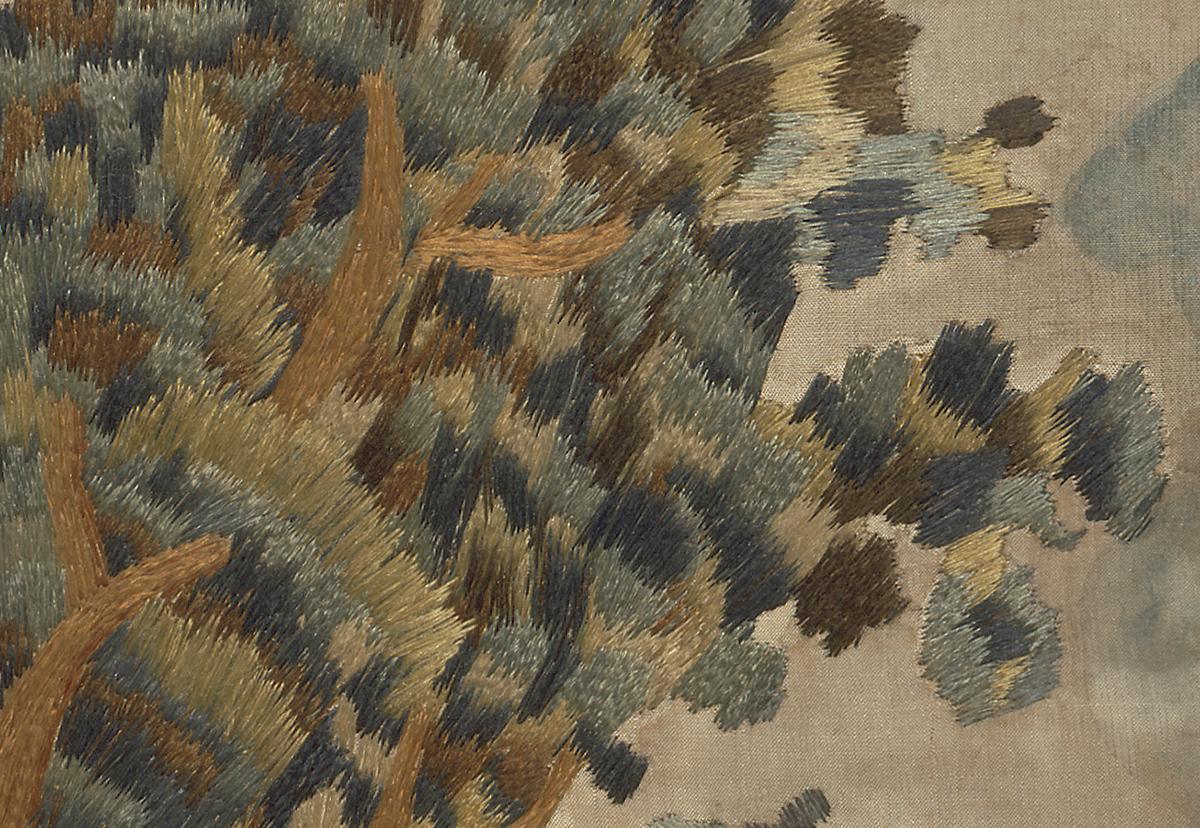 1964.0776 A Needlework picture, detail 11