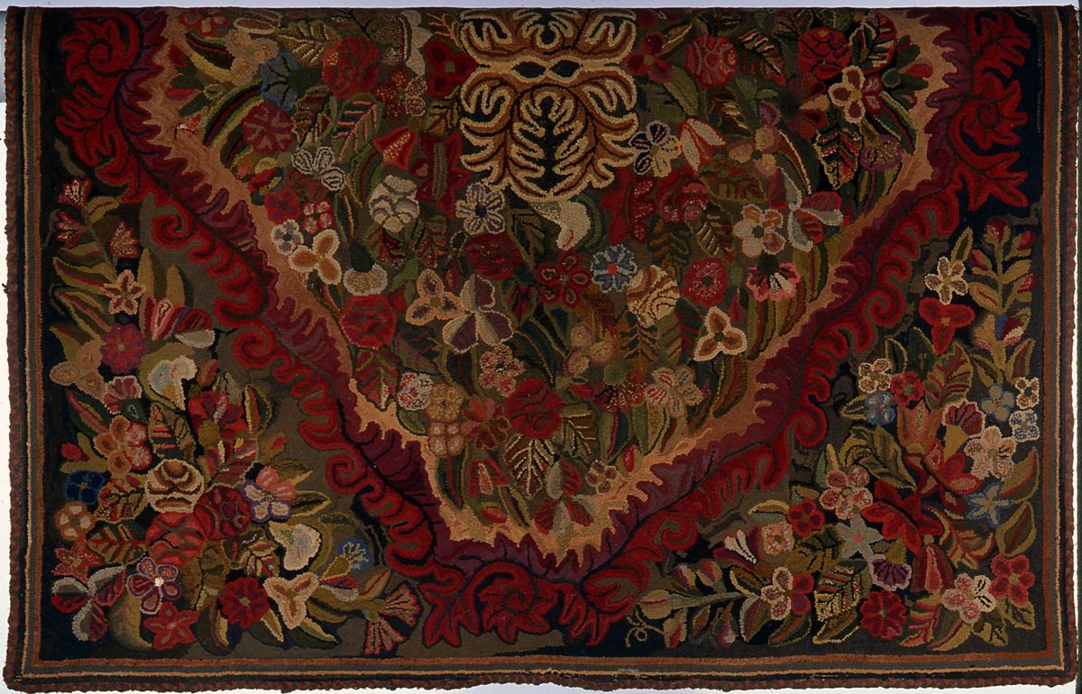 1964.0796 Rug, Hooked rug (view 2)
