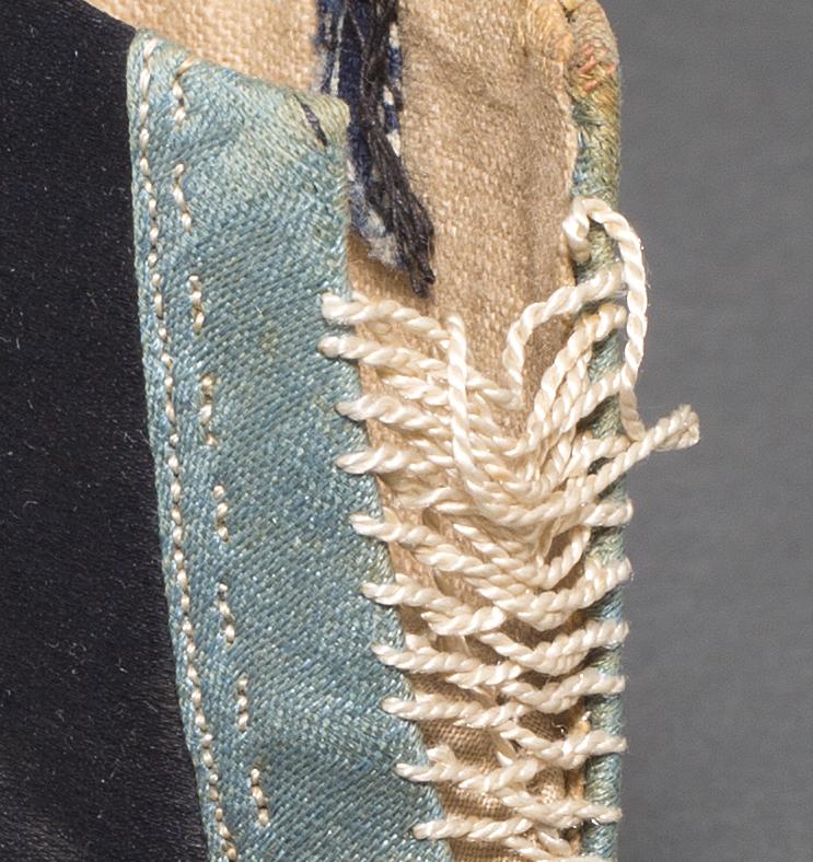 1964.0799 B Shoe, view 2 detail 2