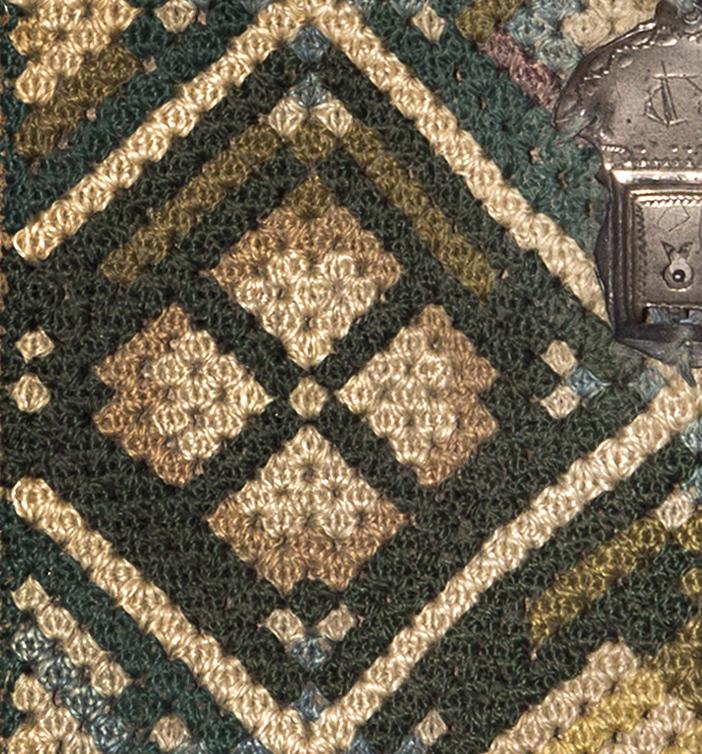 1964.0813 Pocketbook, Pattern Detail 6