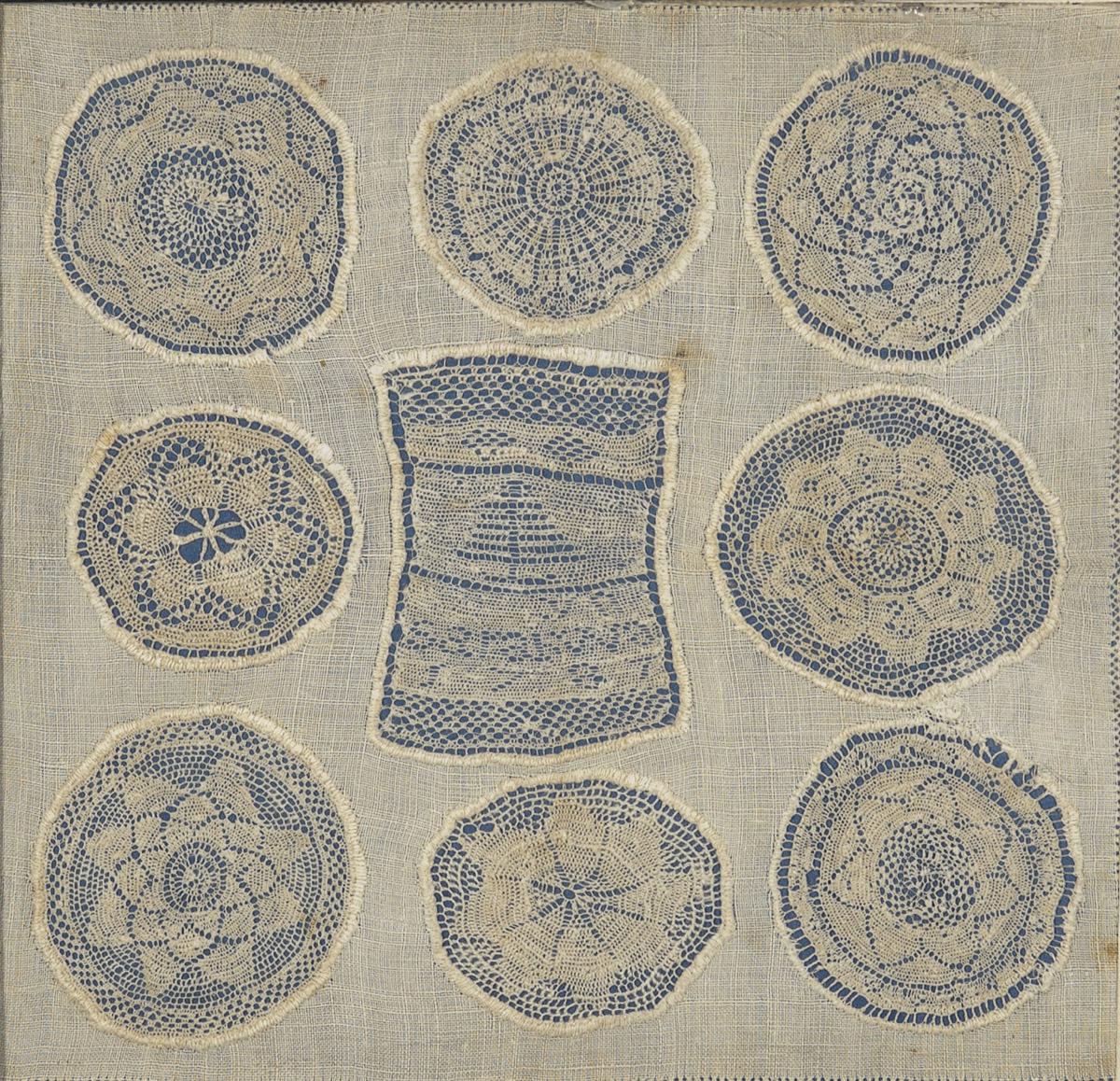 1964.0840 Sampler, Lace Sampler view 1
