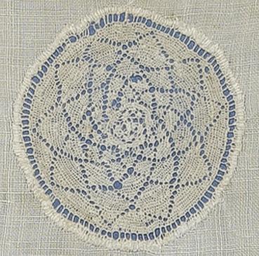 1964.0840 Lace Sampler, Detail 3