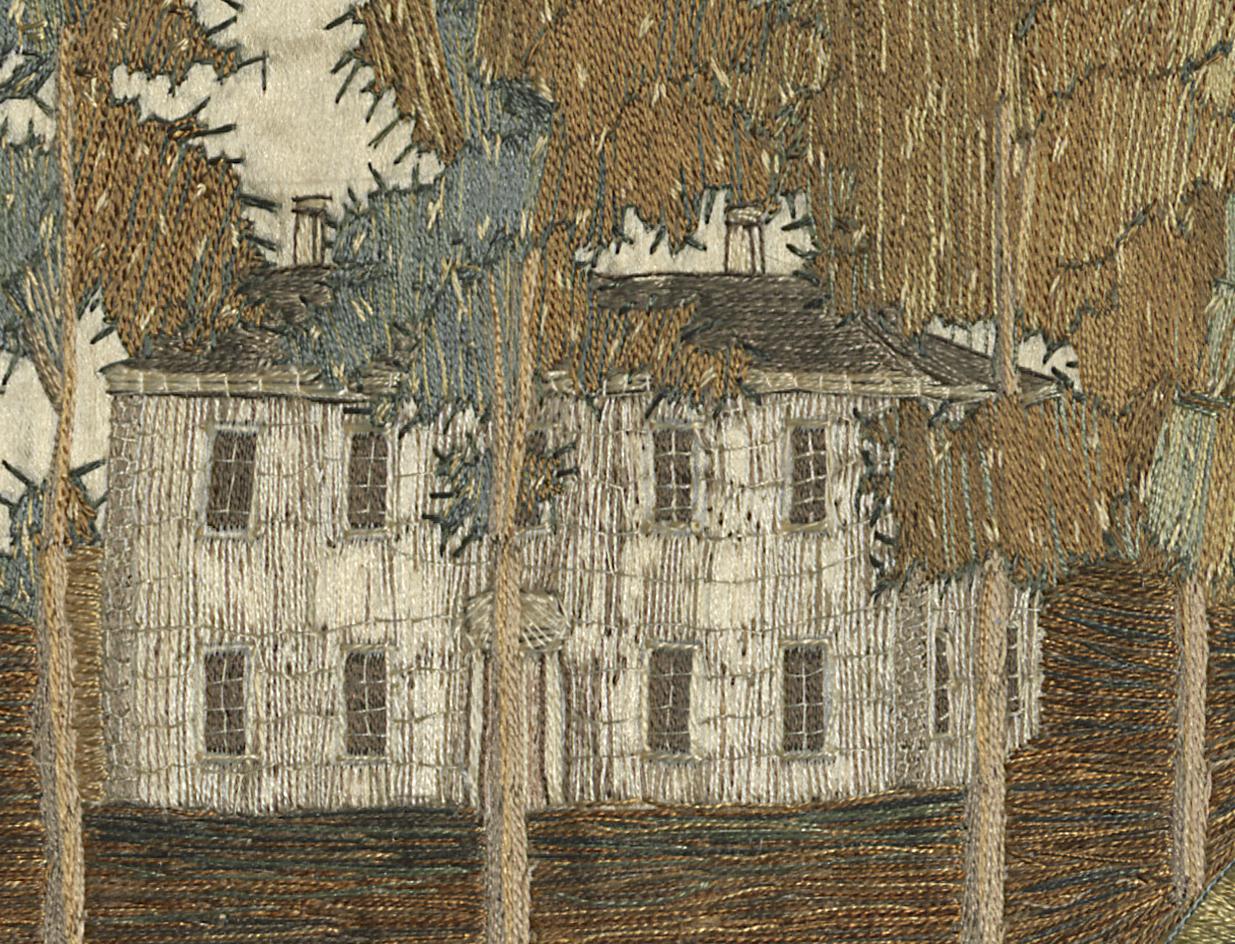 1964.0841 A Needlework Picture, Detail 2