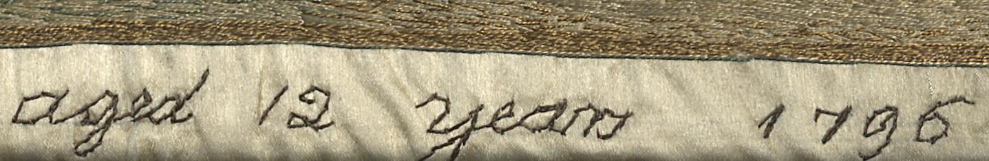1964.0841 A Needlework Picture, Detail 8