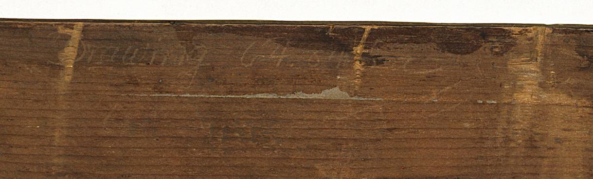 1964.0843 C Backboard, Detail 3