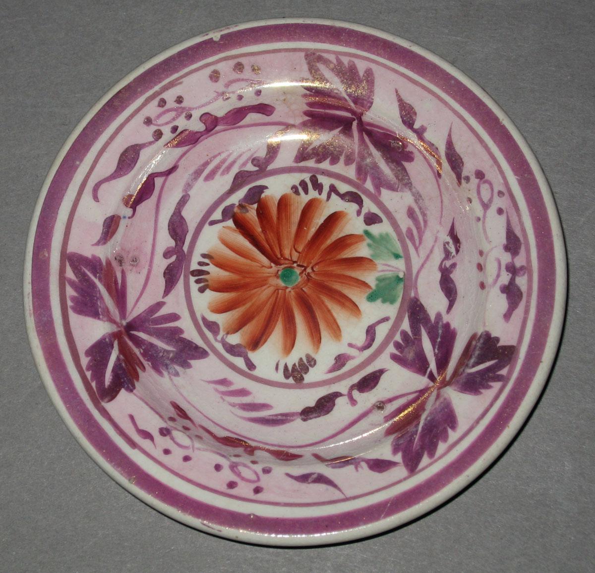1964.0855 Lusterware plate