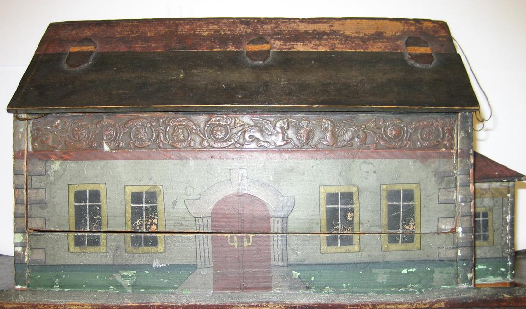 1964.0875 Noah's Ark, detail of port side