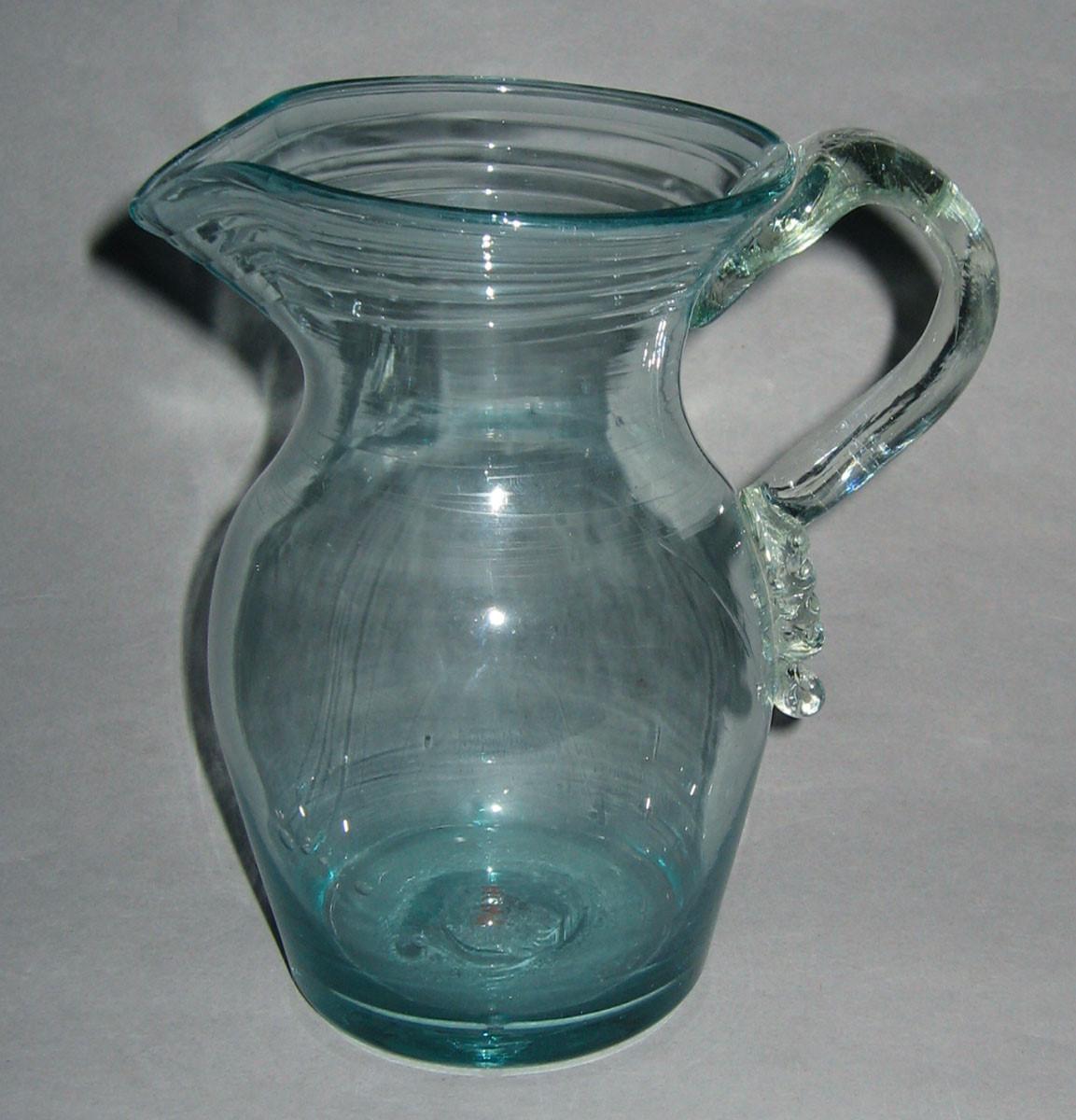 1964.0886 Glass jug, view 2
