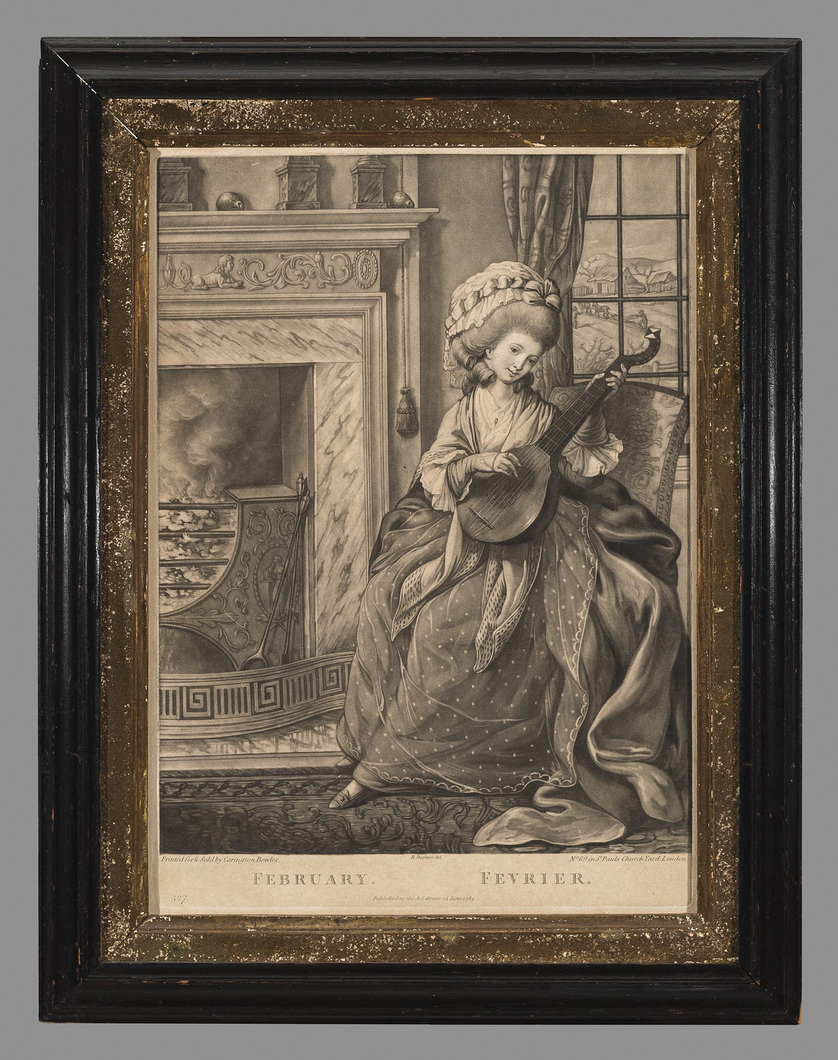 1964.0892.002 A Print, B Frame, view 1
