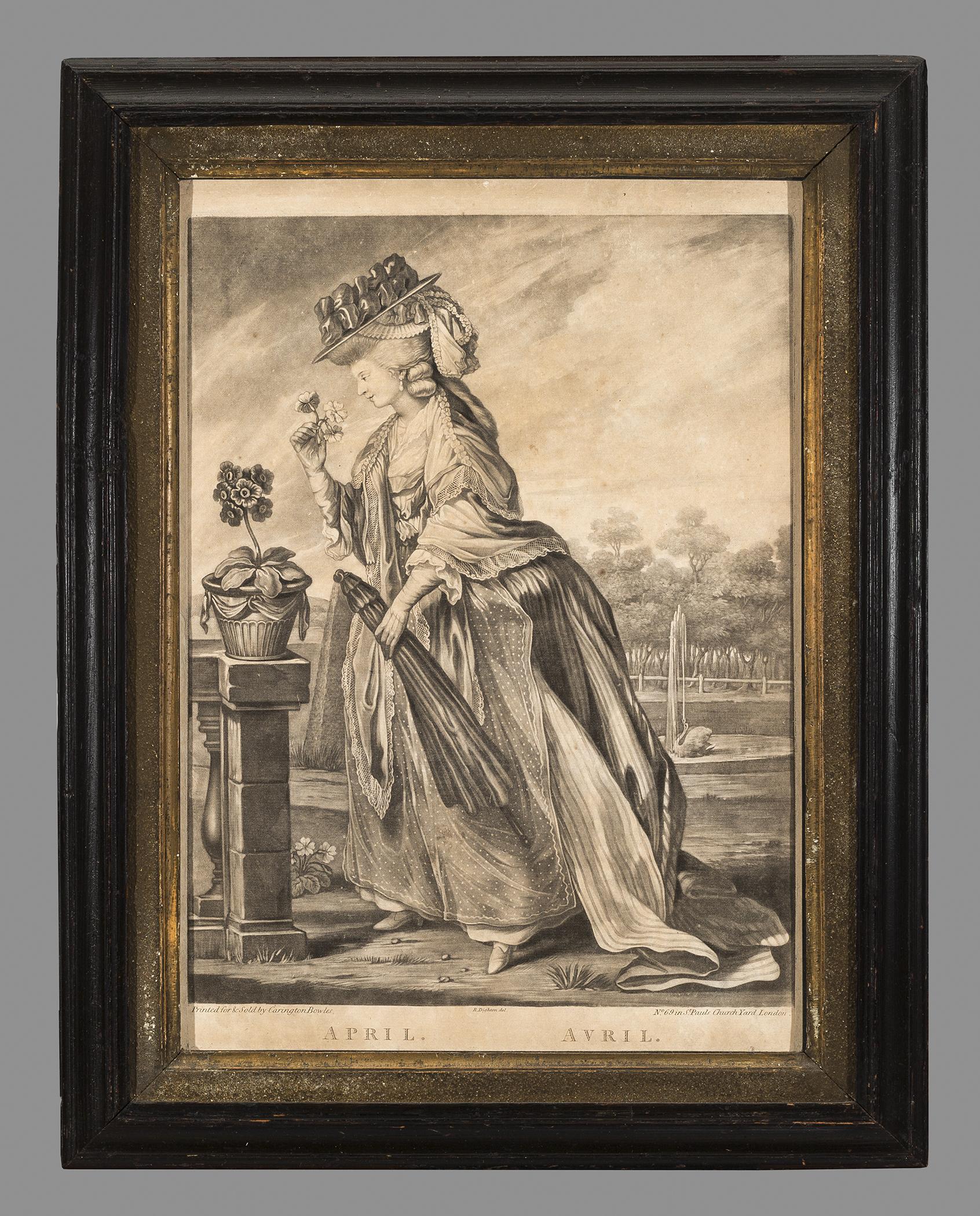 1964.0892.004 A Print, B Frame, view 1