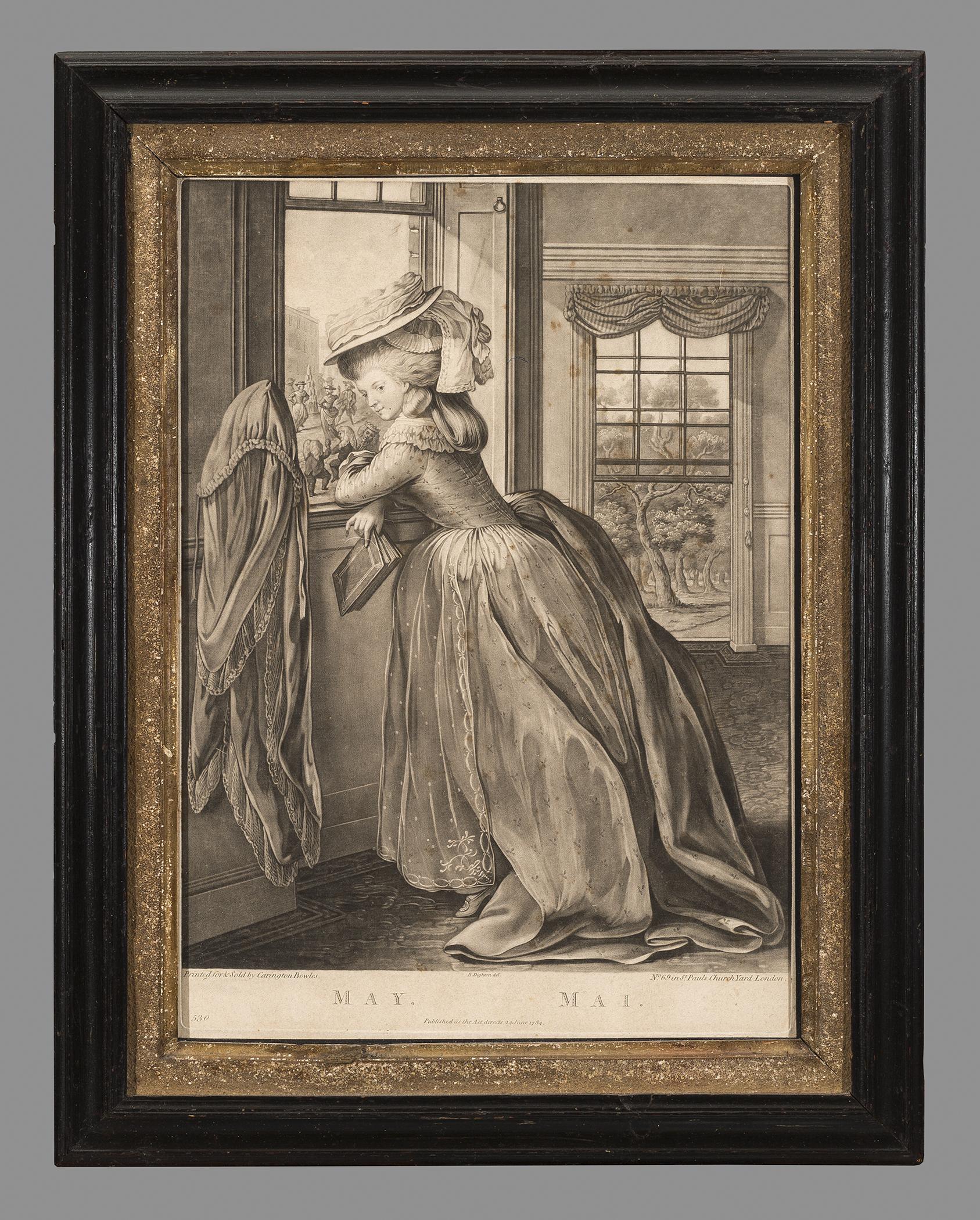 1964.0892.005 A Print, B Frame, view 1