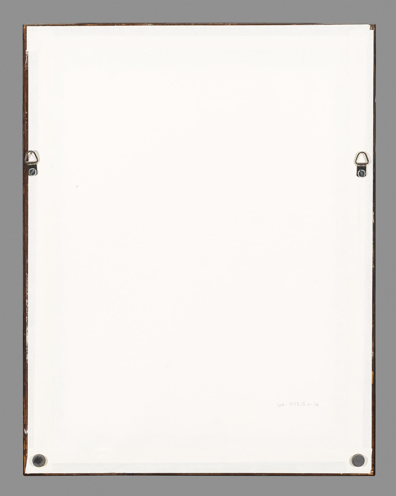 1964.0892.005 B Frame, view 1, reverse
