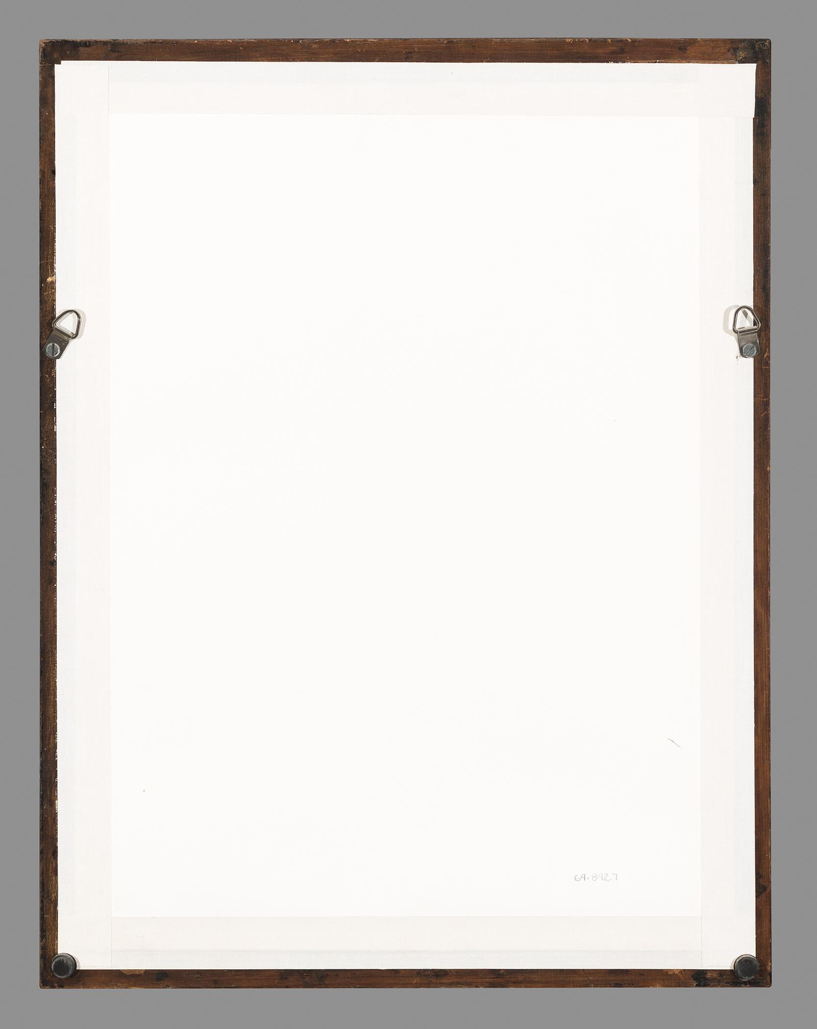 1964.0892.007 B Frame, view 1, reverse