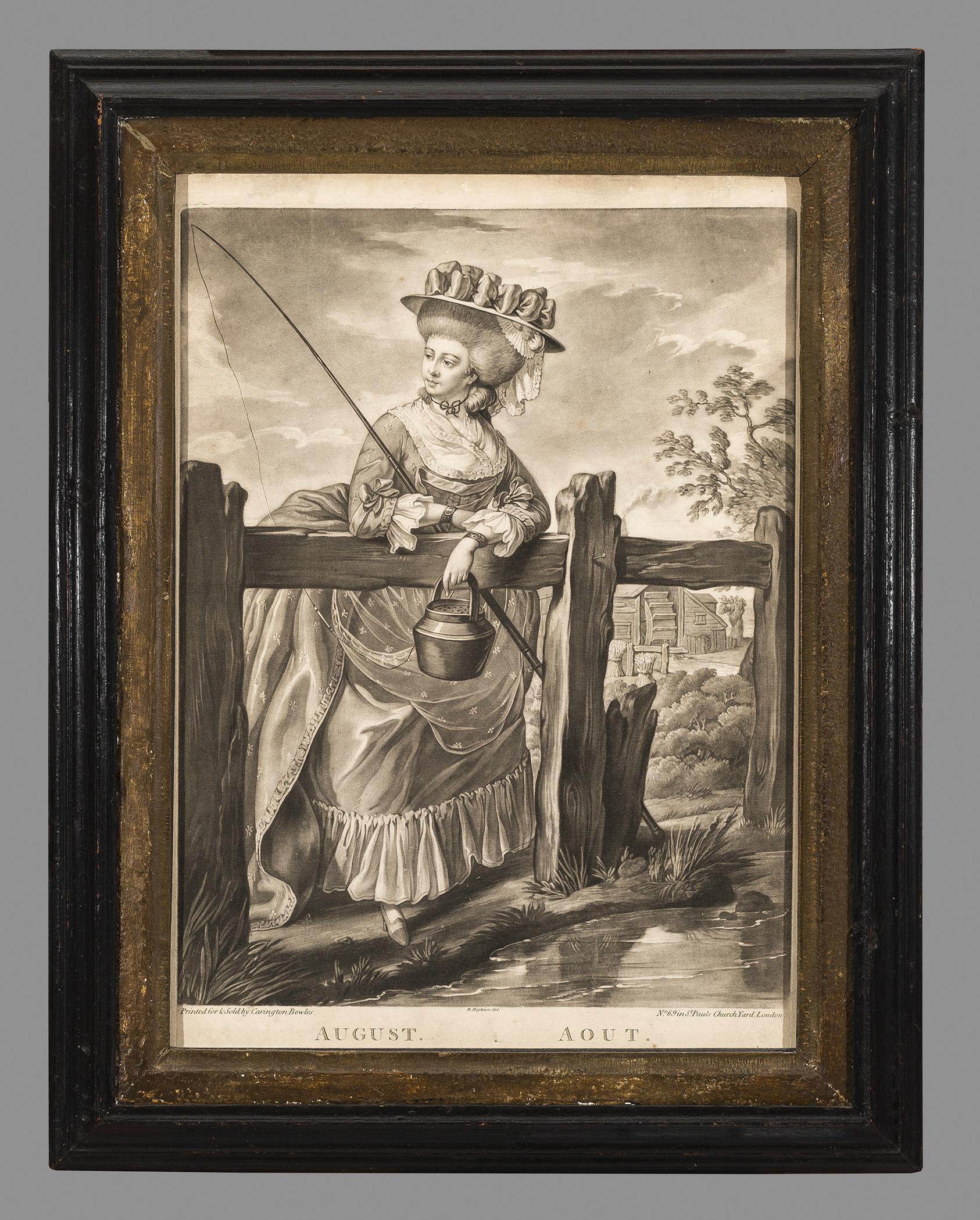 1964.0892.008 A Print, B Frame, view 1