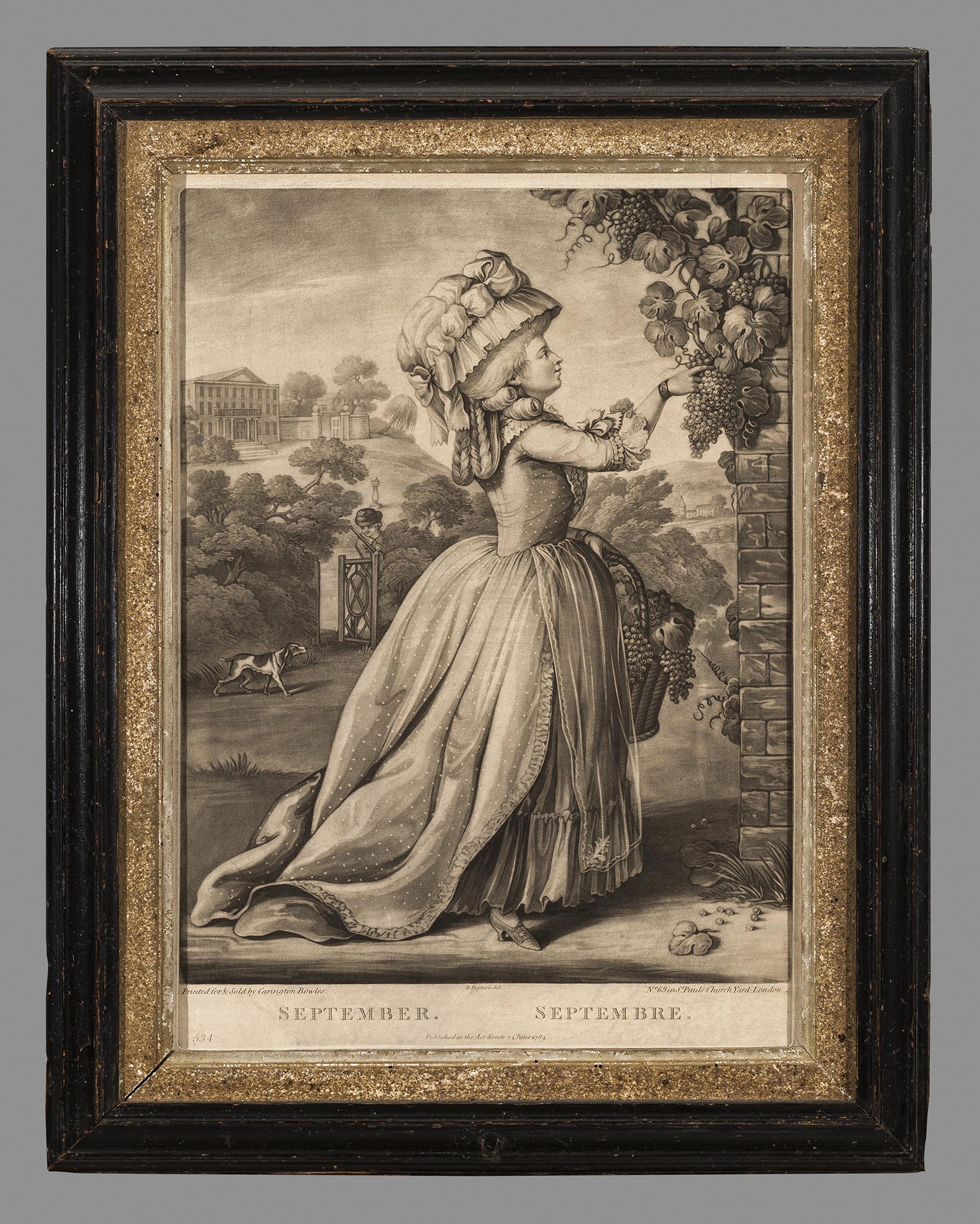 1964.0892.009 A Print, B Frame, view 1