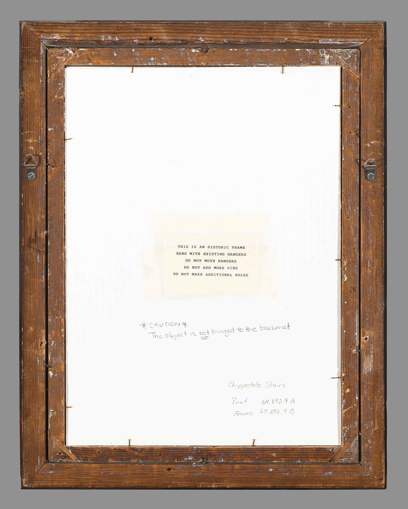 1964.0892.009 B Frame, view 1, reverse