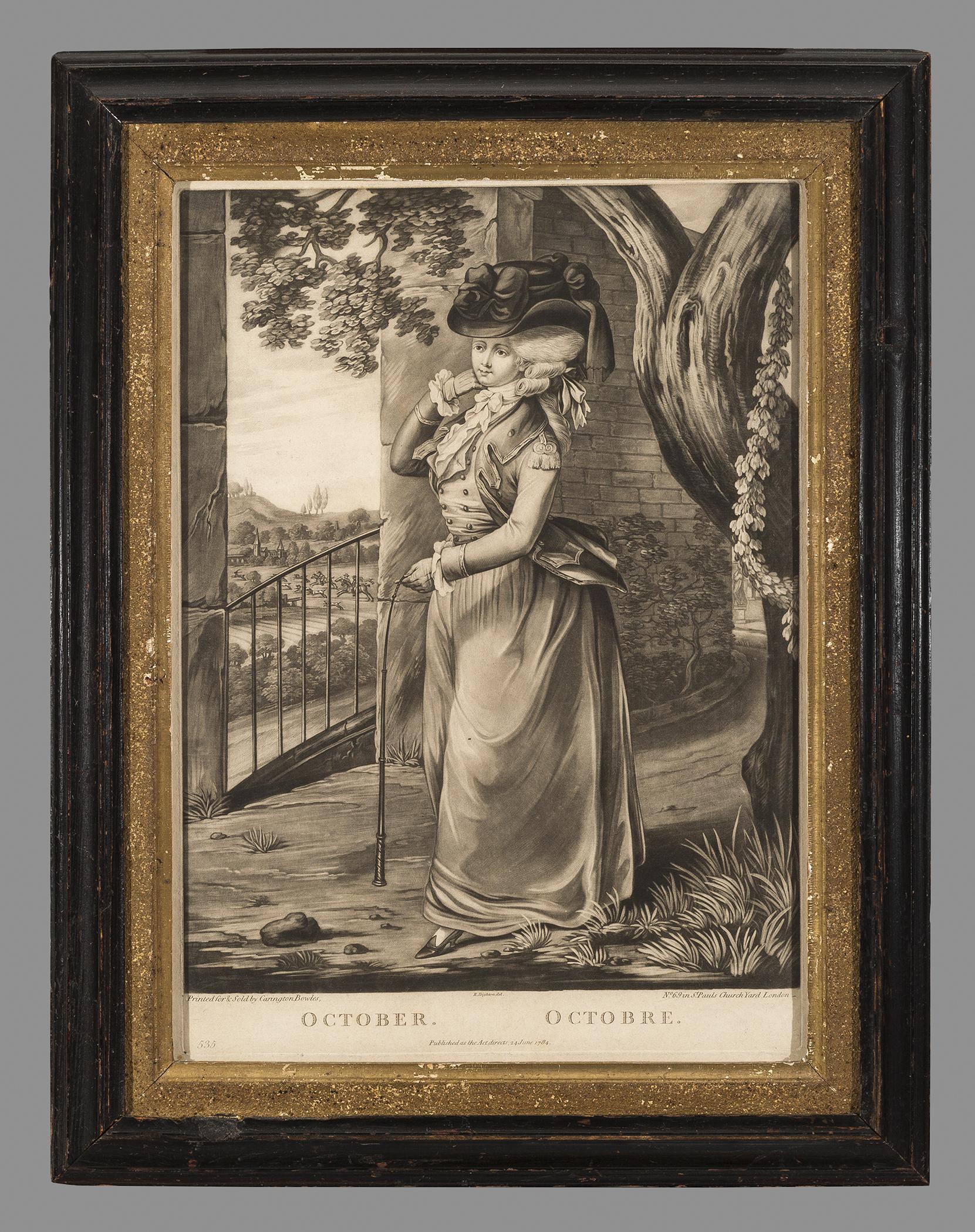 1964.0892.010 A Print, B Frame, view 1