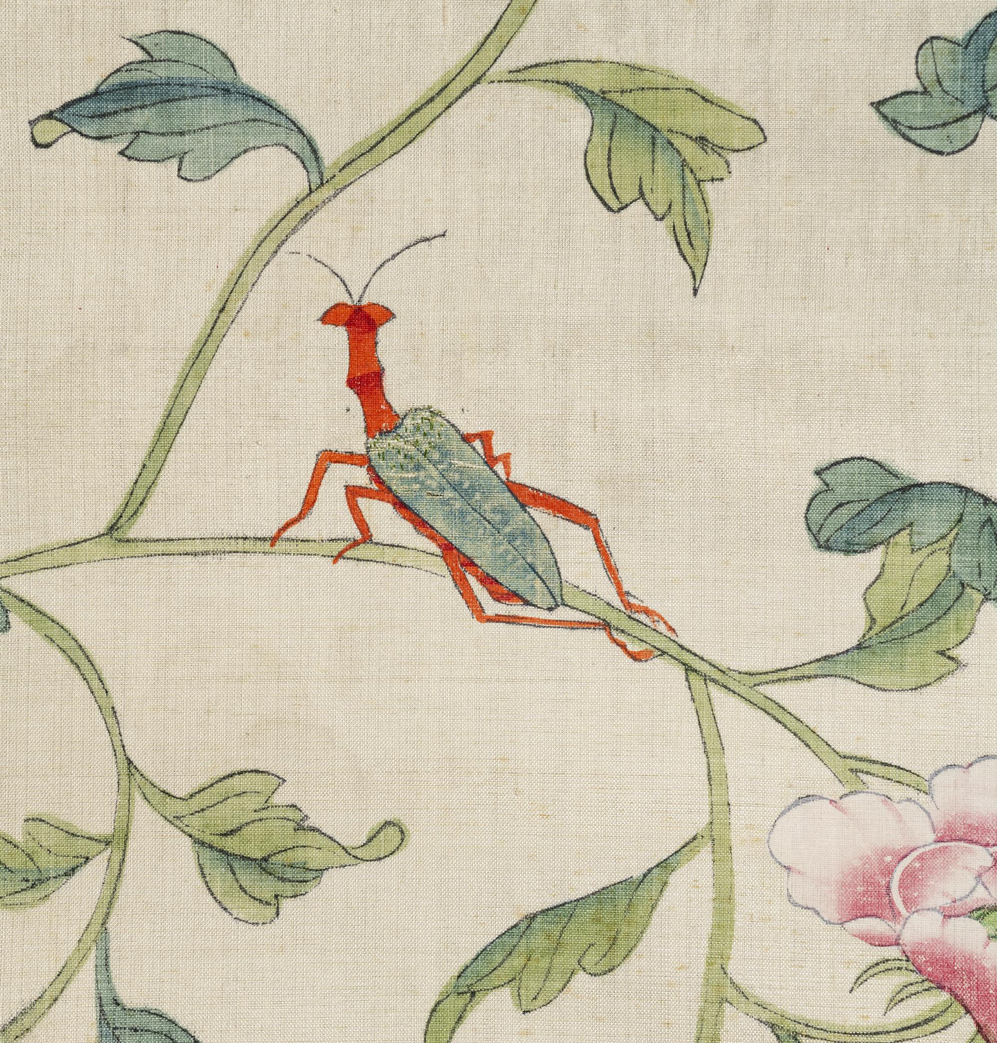 1955.0629 B Window hanging, detail 1