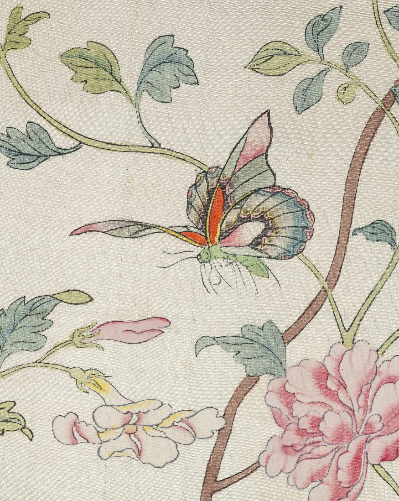 1955.0629 B Window hanging, detail 2