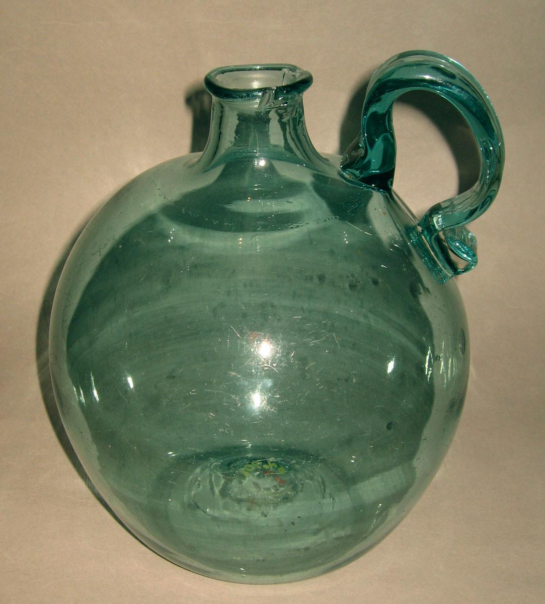 1964.0901 Glass jug, view 2