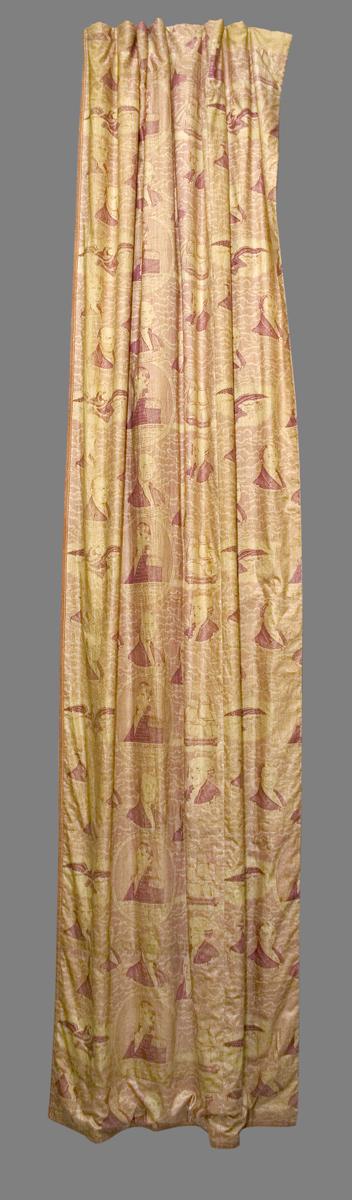 1955.0631 A Window Hanging, Side Curtain