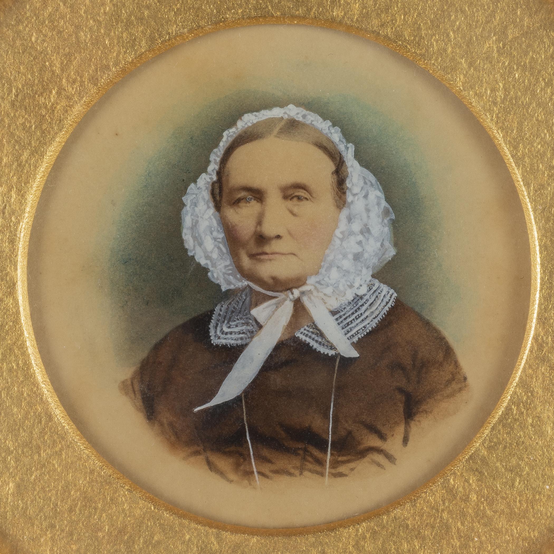 1964.0980 A Photograph, B Frame, detail 1