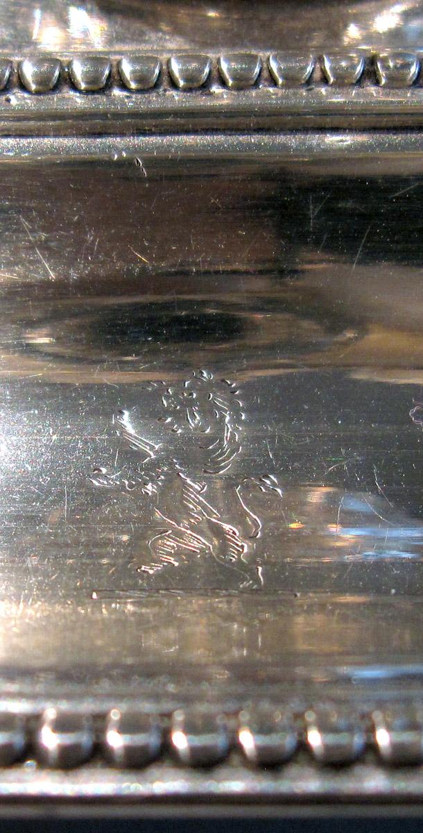 1964.1027 A Silver Standish engraving