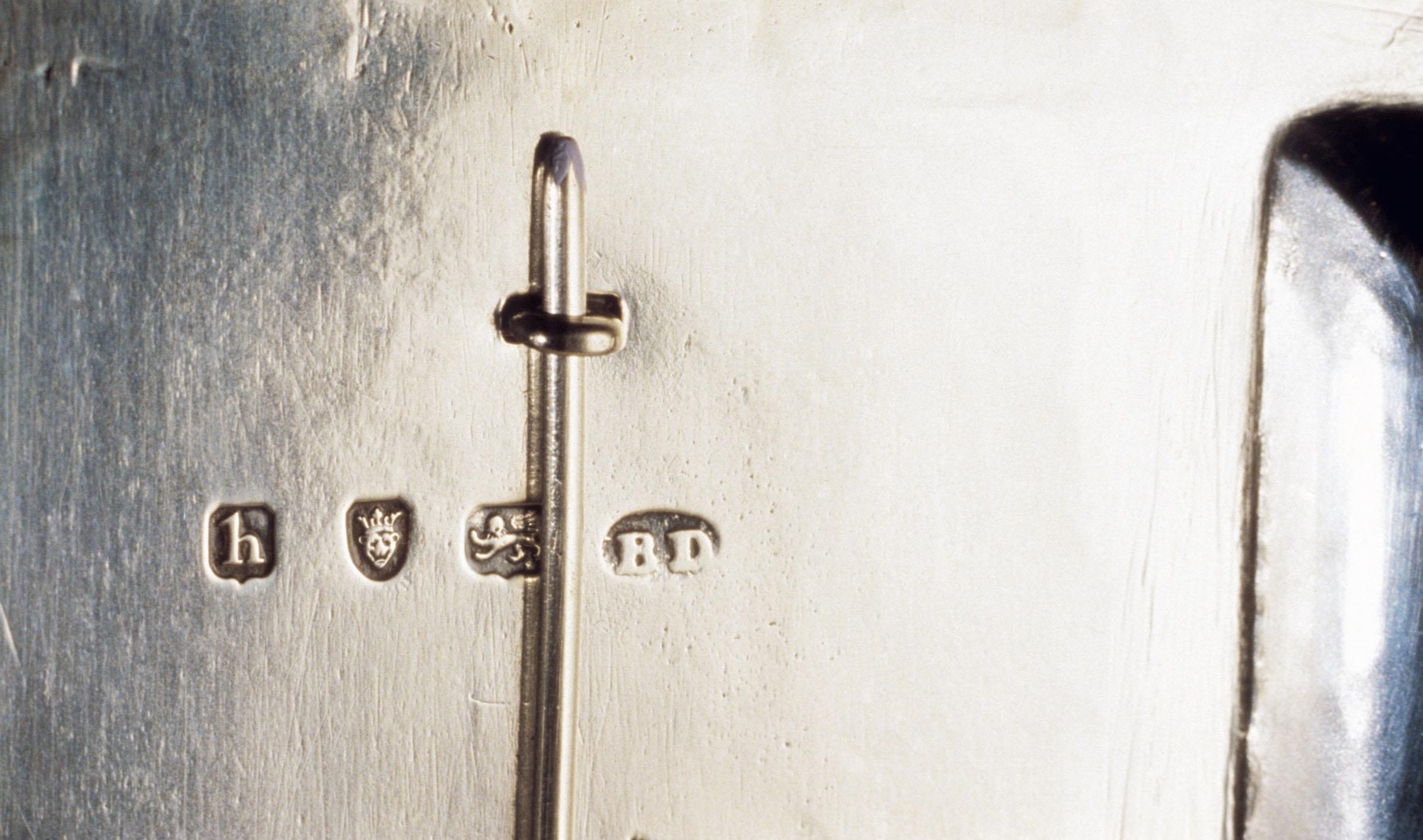 1964.1027 A-G Standish, Inkstand, detail 1