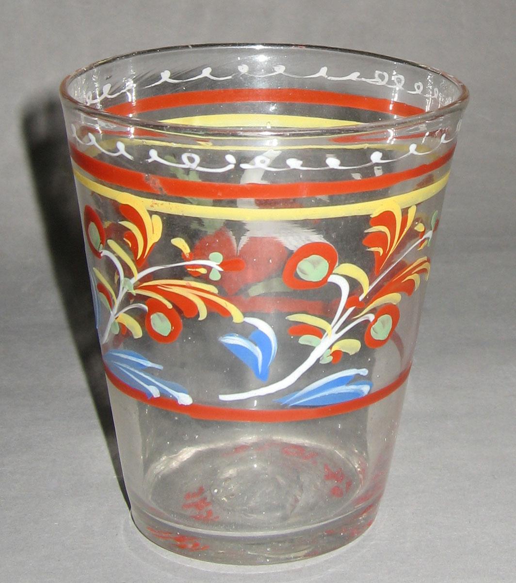 1964.1032 Glass tumbler (side 2)