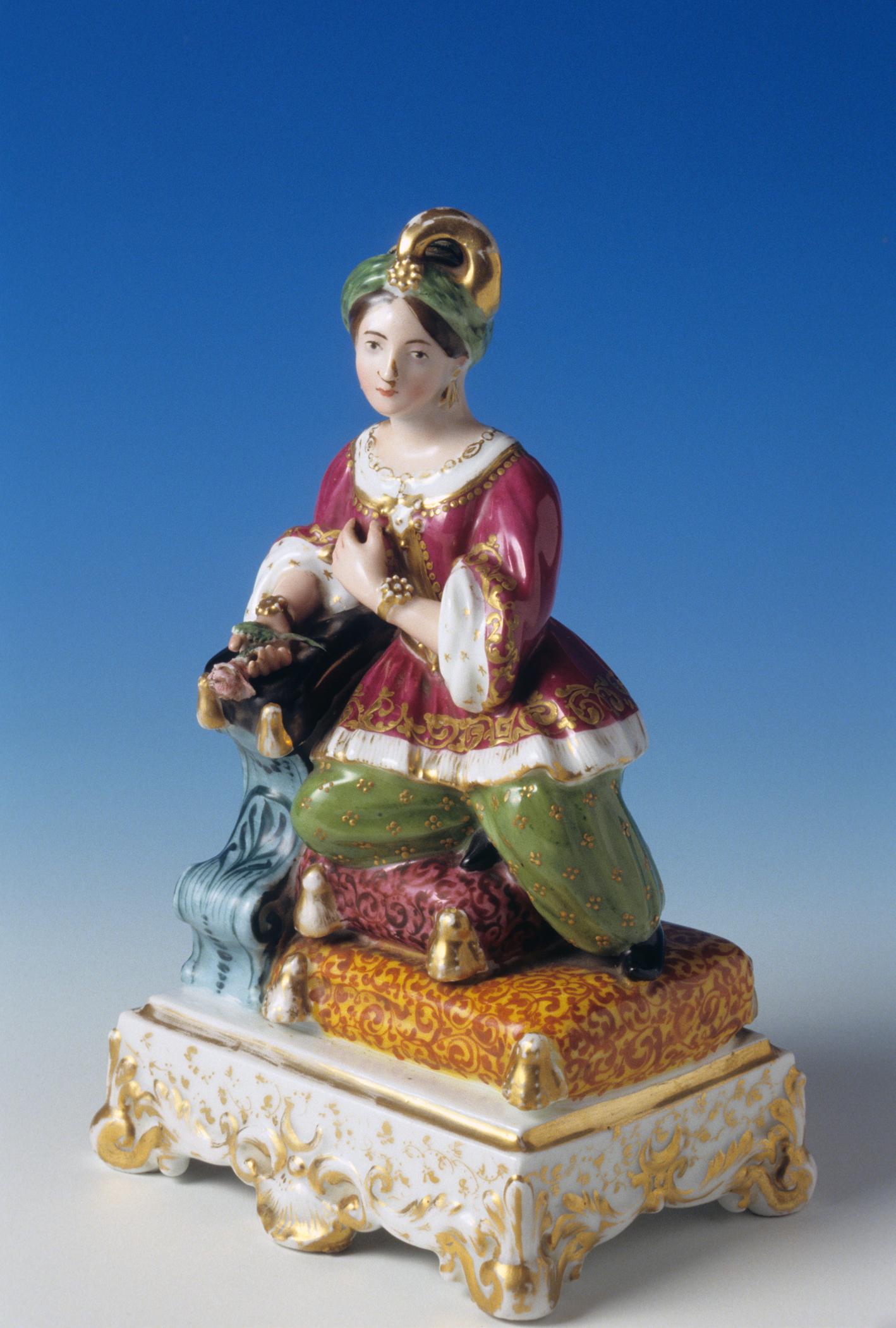 1964.1055.002 Figure, Figural Turkess Jar