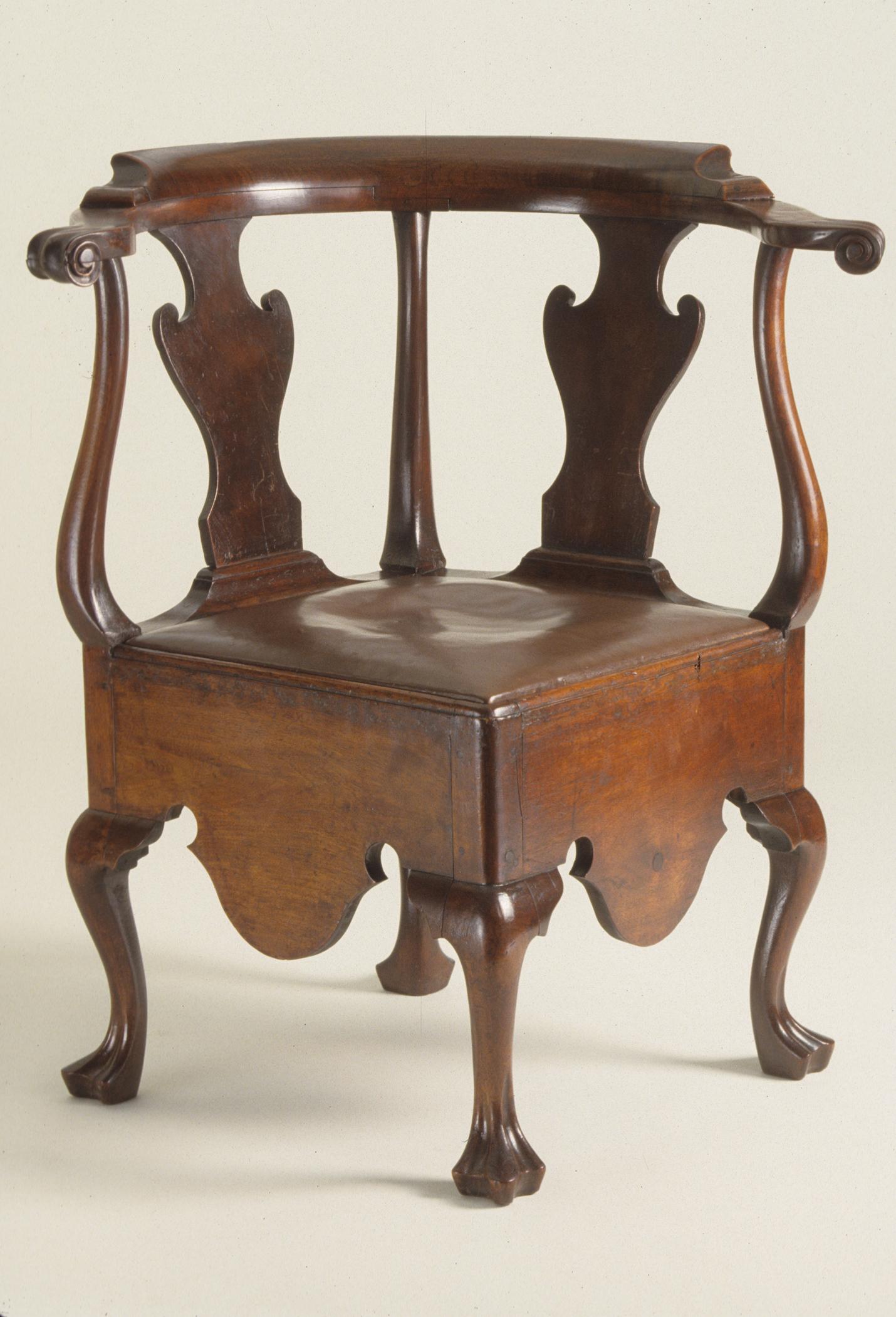 1964.1006 Chair/corner chair, view 1